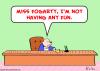 Cartoon: not having fun (small) by rmay tagged not,having,fun