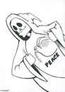 Cartoon: PEACE (small) by HAMED NABAHAT tagged peace